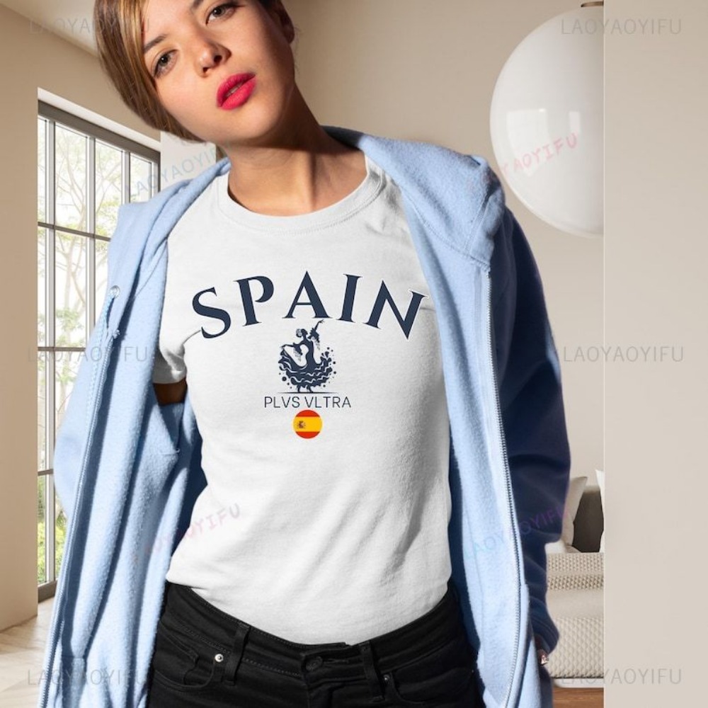 Street Fashion In Spain - Camiseta con estampado gráfico de la