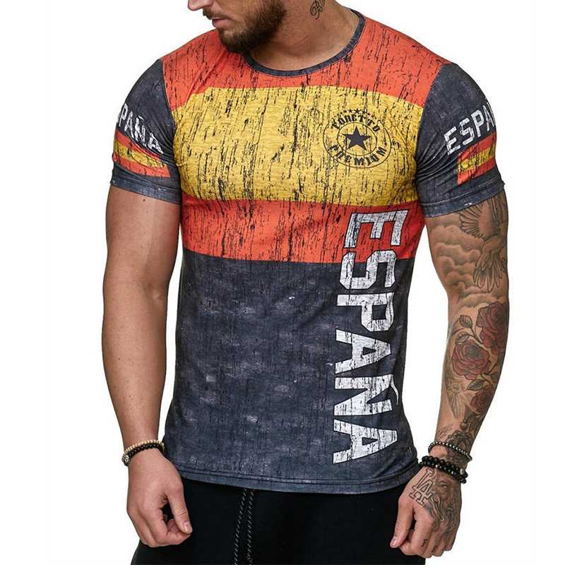 Street Fashion In Spain - Camiseta gráfica de Portugal, España y