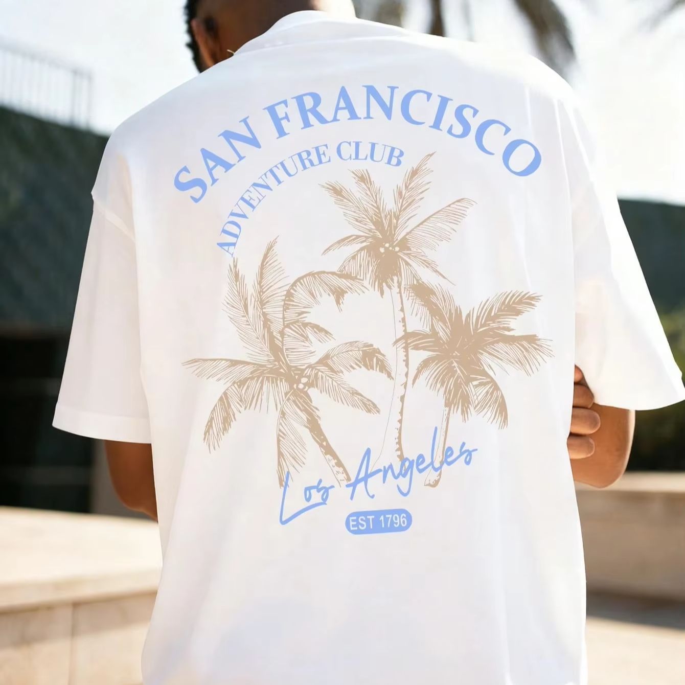 Street Fashion California - Camiseta de Verano 2026, Nueva Moda,