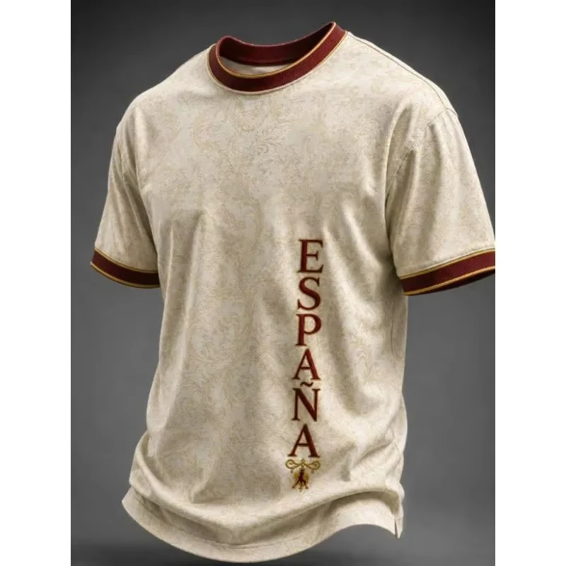 Street Fashion In Spain - Camiseta de fútbol con estampado de