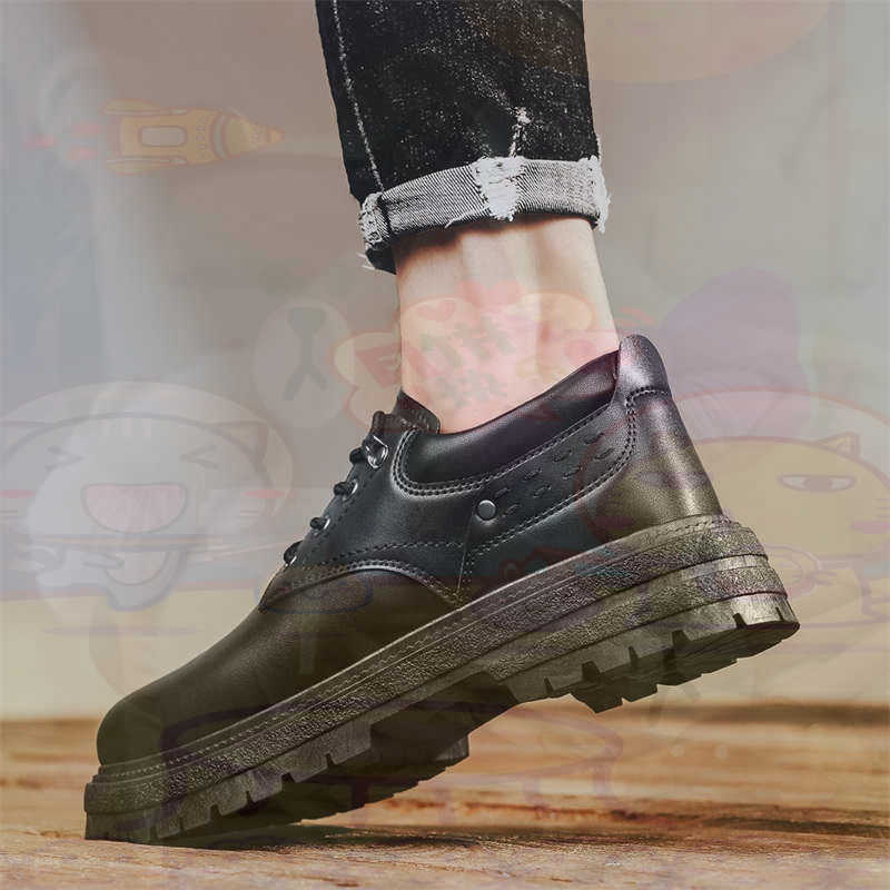 Asian Street Fashion Girls - Zapatillas deportivas de cuero Natural oscuro