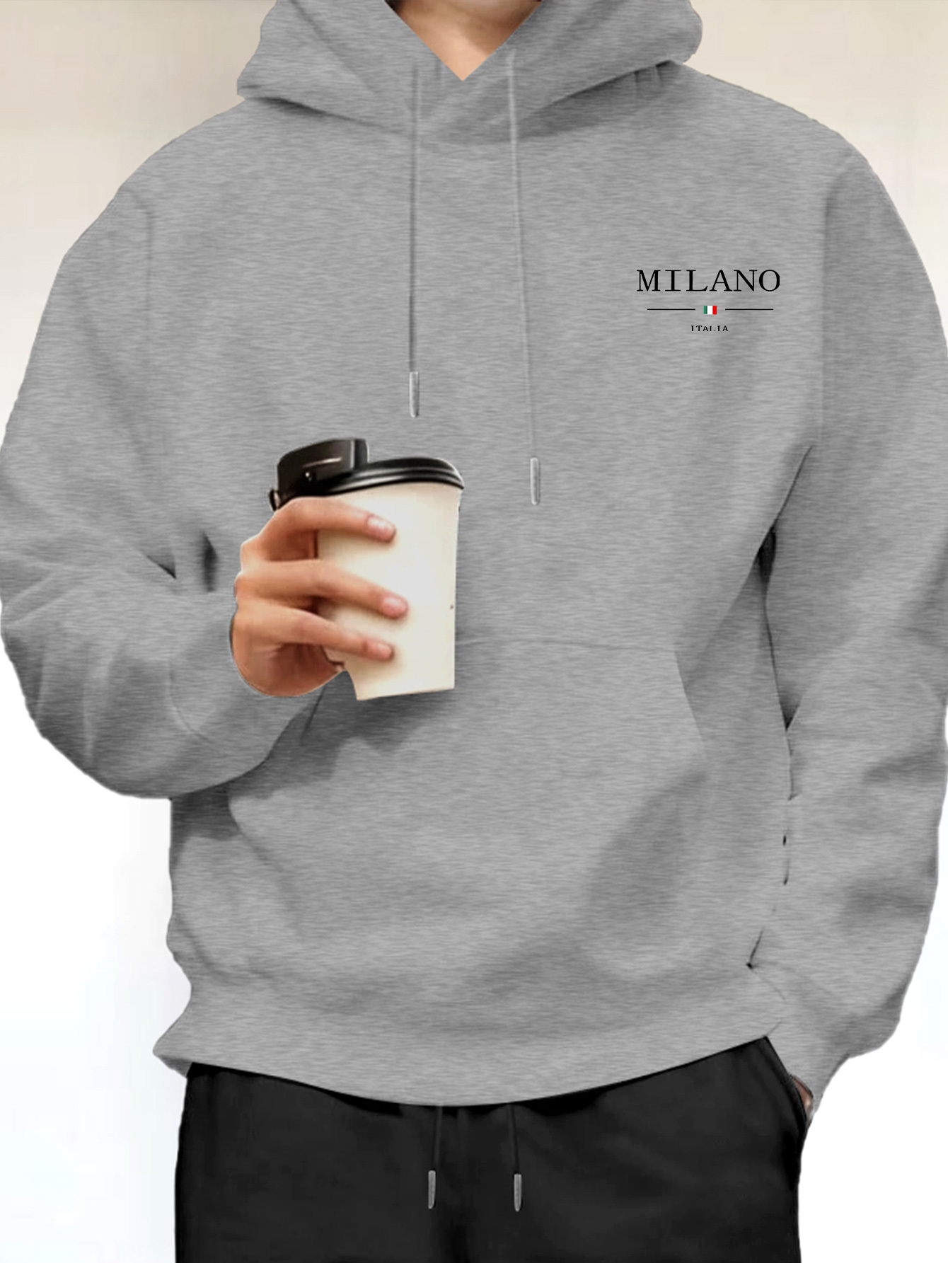 Sudadera con Capucha Minimalis - Street Fashion Milan reseña y precio