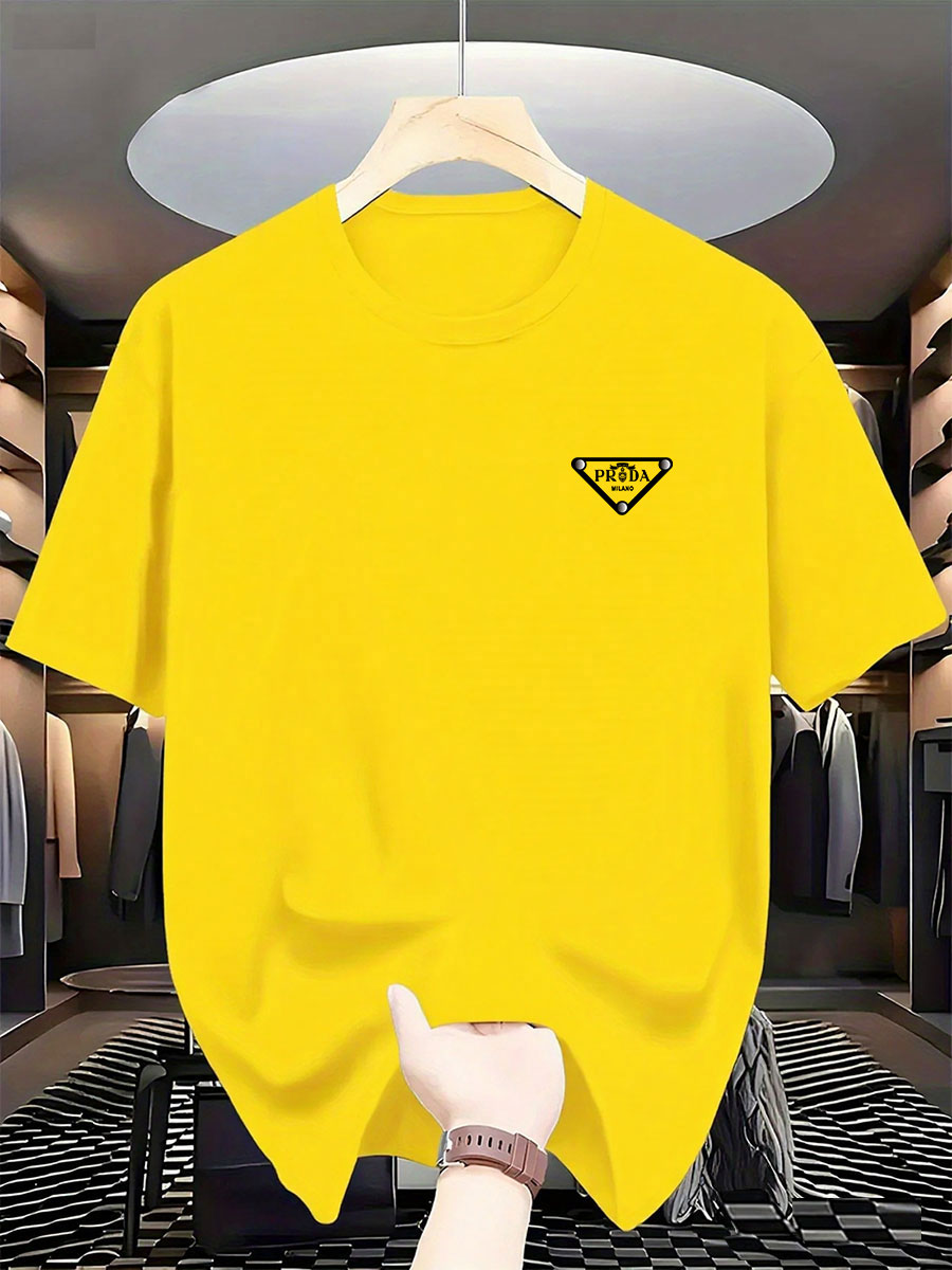 Camiseta de algodón puro con c - Street Fashion Milan reseña y precio