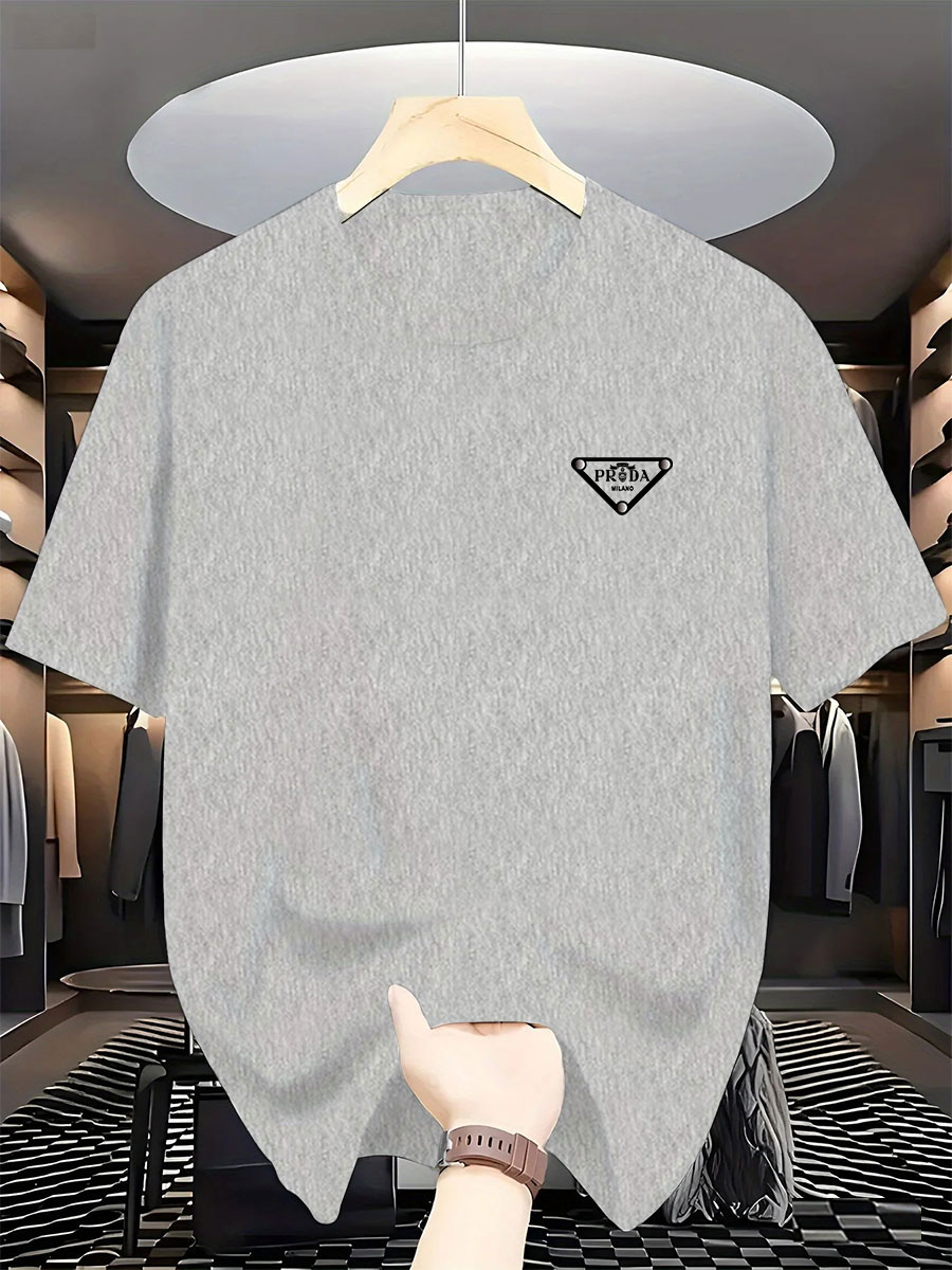 Camiseta de algodón puro con c - Street Fashion Milan reseña y precio