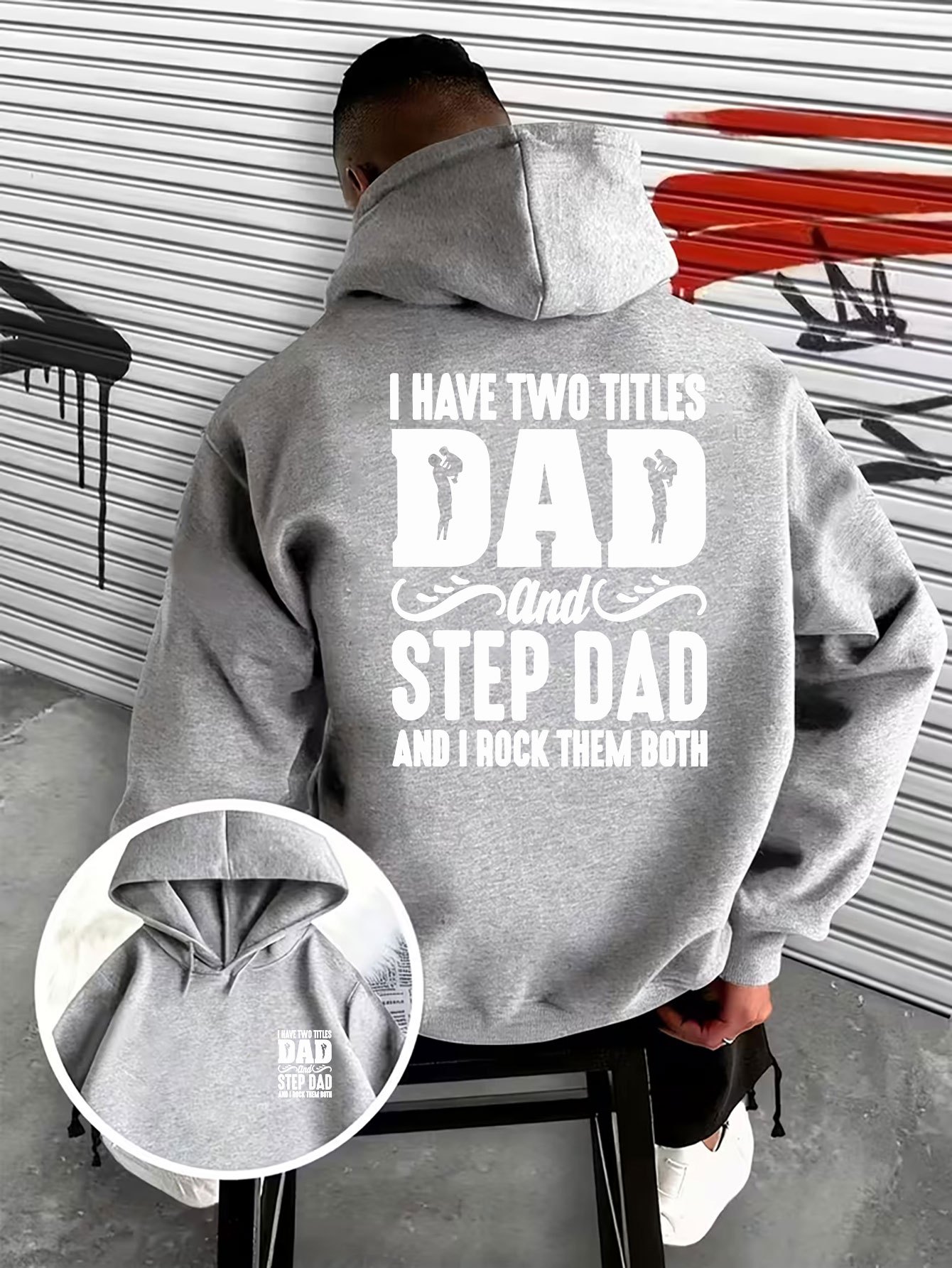 Sudadera con capucha para homb - Street Fashion Logo Design reseña y precio