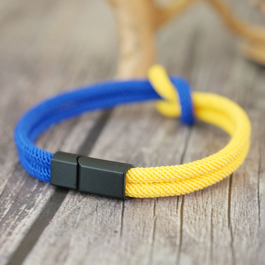 Pulsera de cuerda para hombre  - Street Fashion Milan reseña y precio