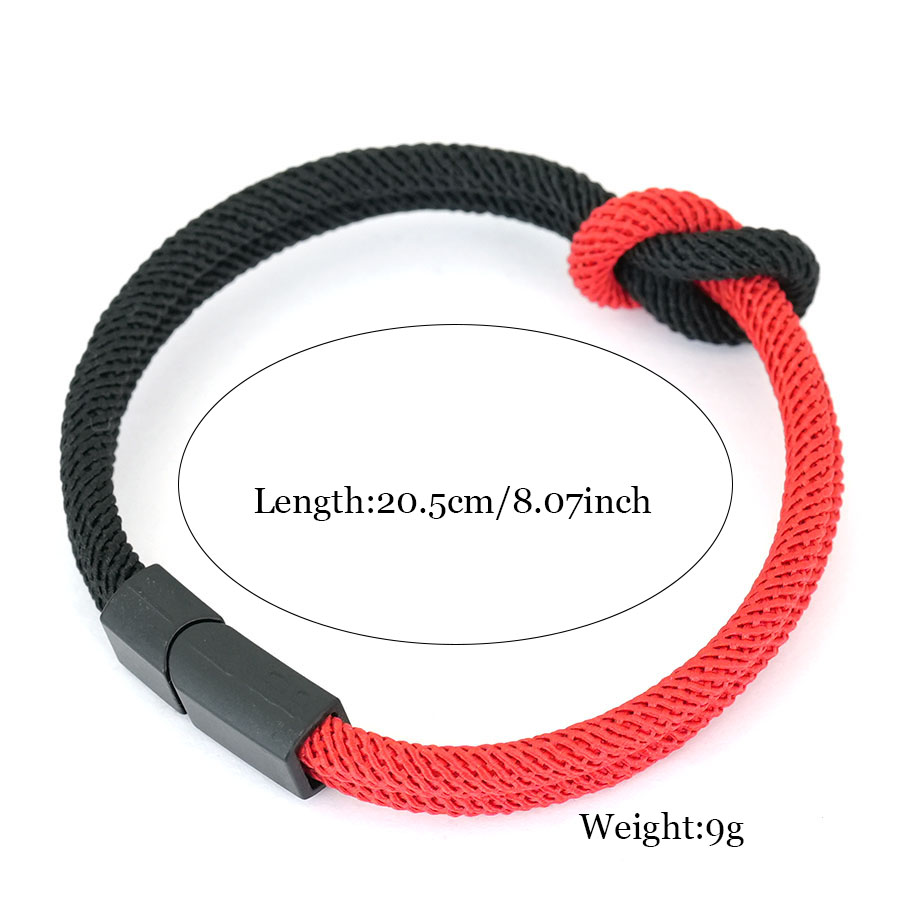 Pulsera de cuerda para hombre  - Street Fashion Milan reseña y precio