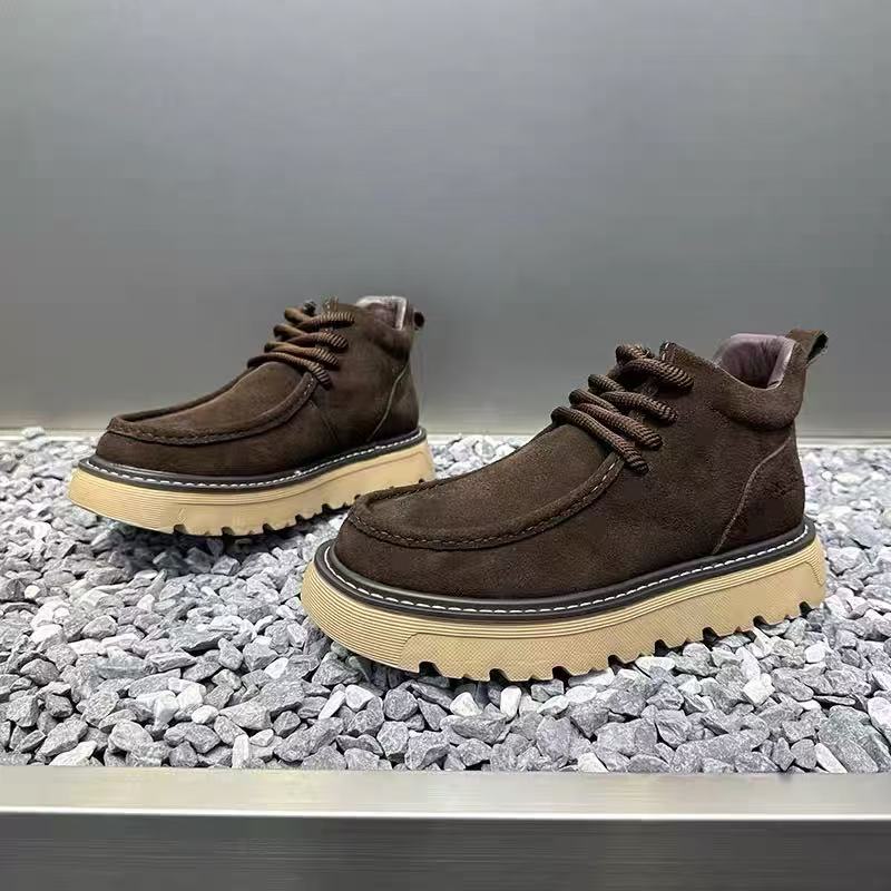 Botas de plataforma para hombr - Street Fashion Winter 2025 reseña y precio