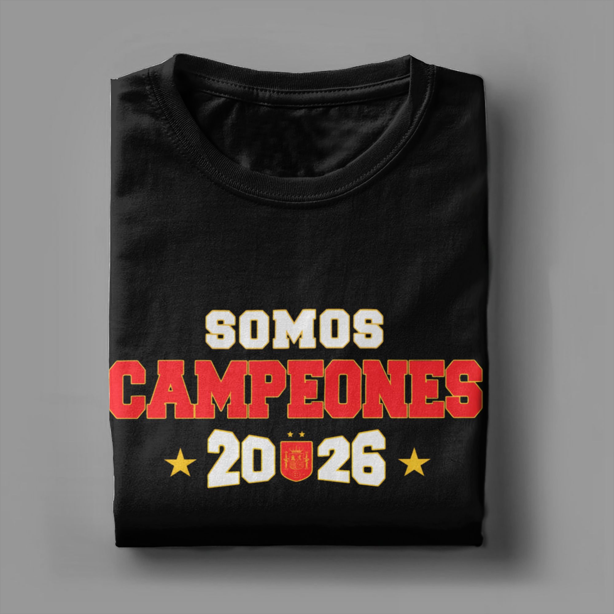 Camiseta España-Campeones-2026 - Street Fashion In Spain reseña y precio