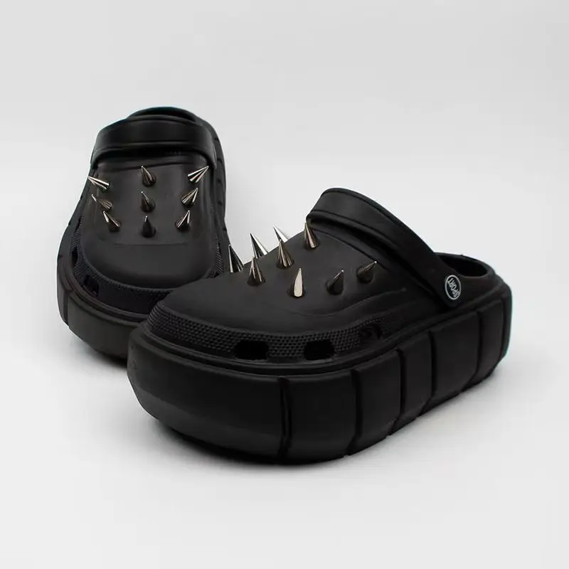 Zapatos con agujeros y remache - Street Fashion Trends reseña y precio
