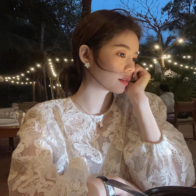 MEXZT, camisas blancas transpa - Street Fashion In Korea reseña y precio