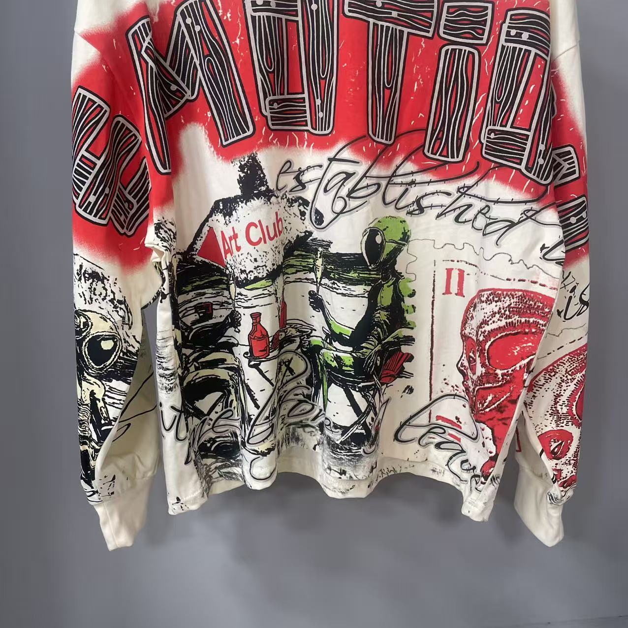Camiseta de manga larga MIXED- - Street Fashion Trends reseña y precio