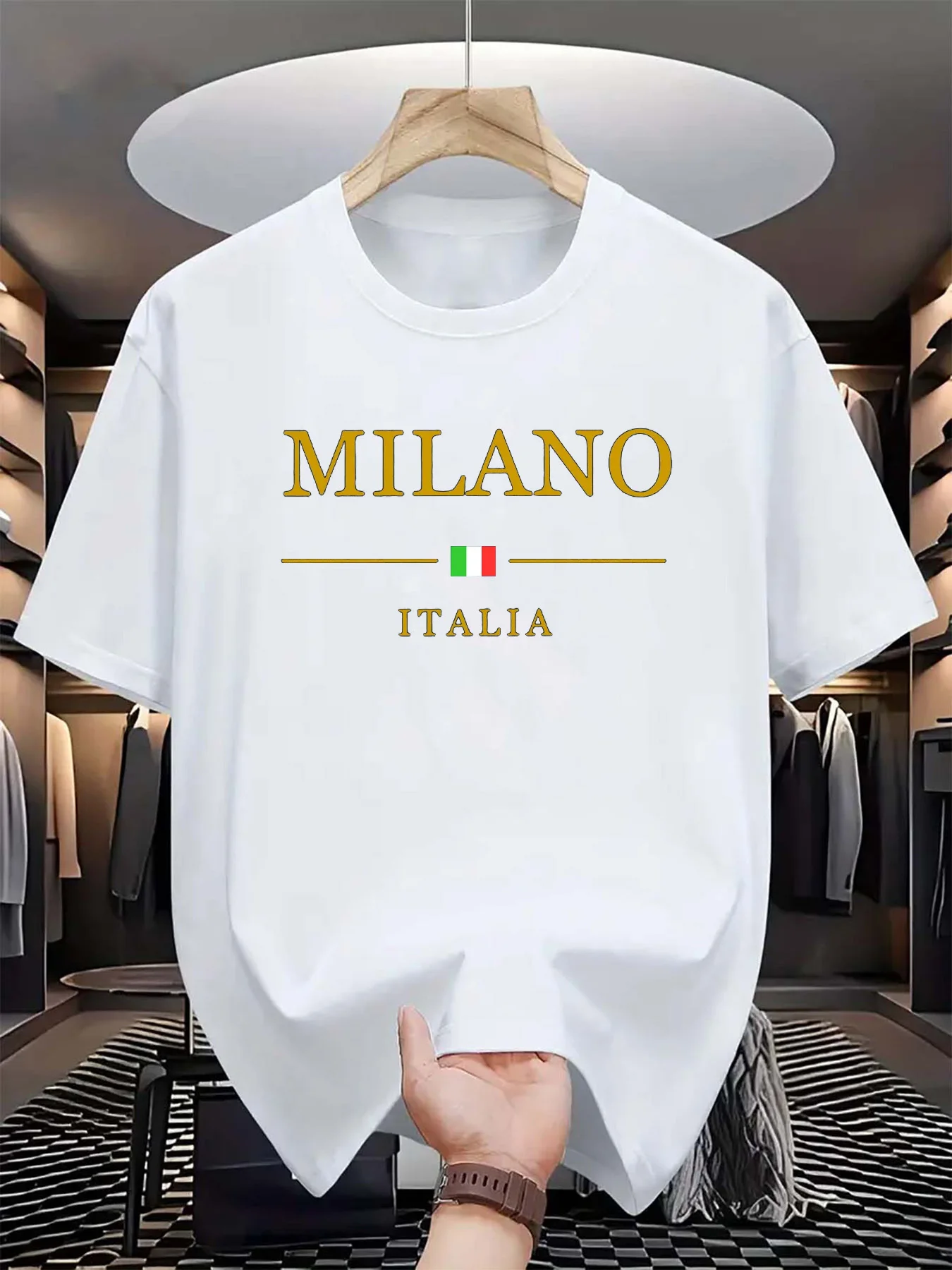 Camiseta de verano con estampa - Street Fashion Milan reseña y precio