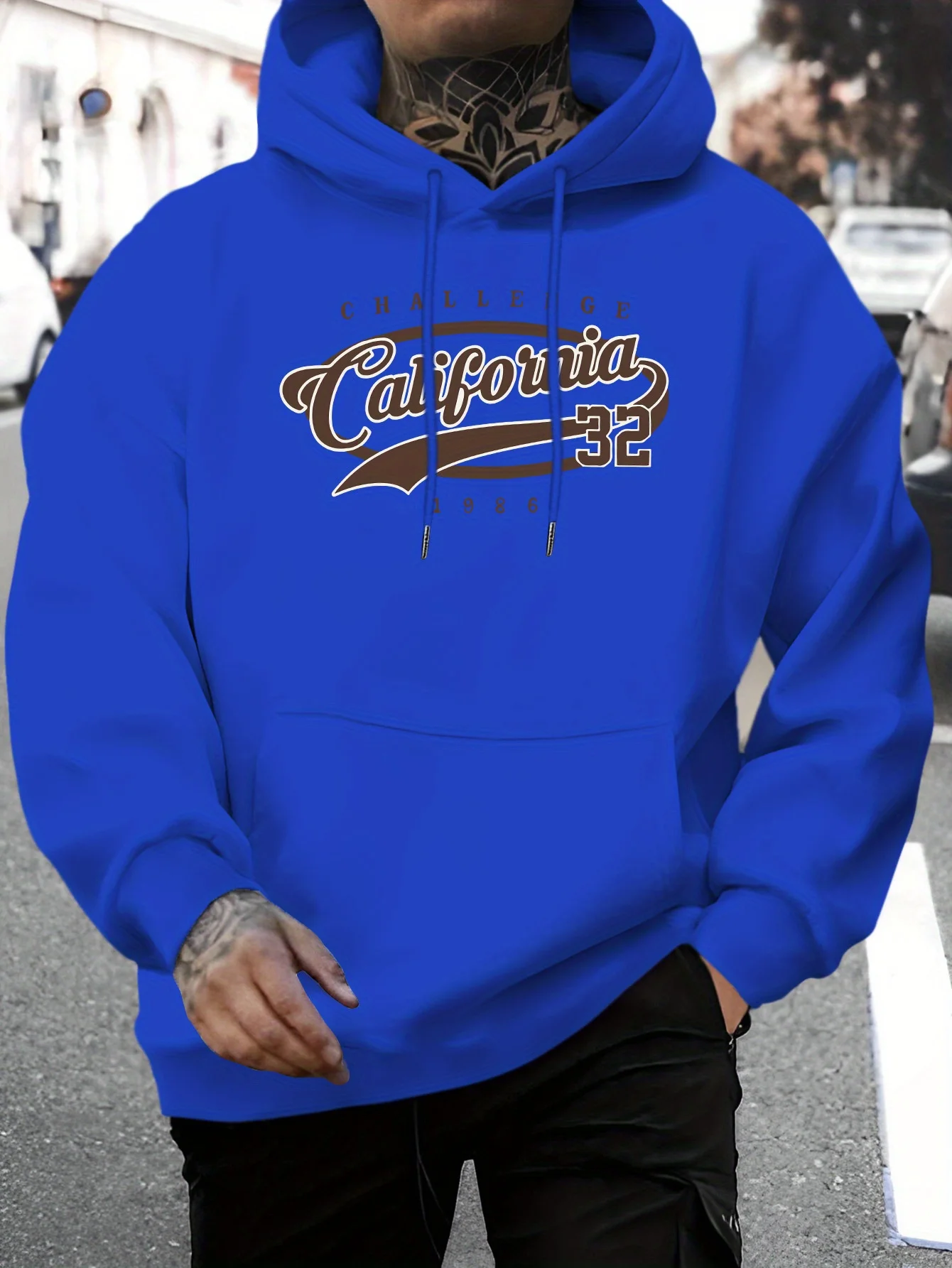 Sudadera con Capucha para Homb - Street Fashion California reseña y precio