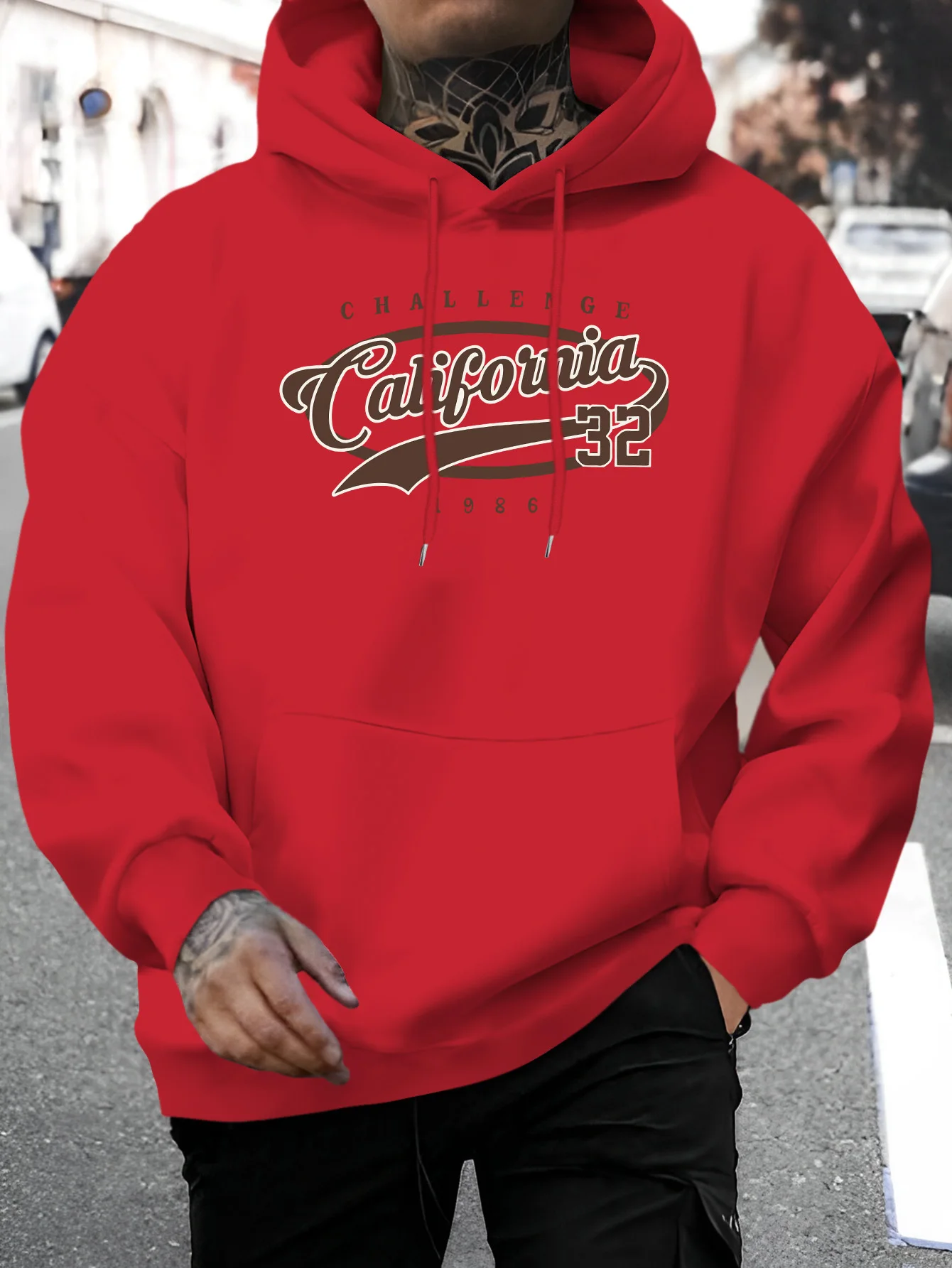 Sudadera con Capucha para Homb - Street Fashion California reseña y precio
