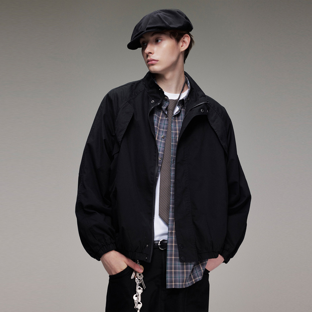 Chaqueta Bomber con cuello lev - Coach Jacket Bomber reseña y precio