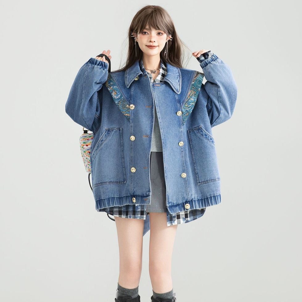 Chaqueta vaquera Vintage para  - Street Fashion Winter 2025 reseña y precio