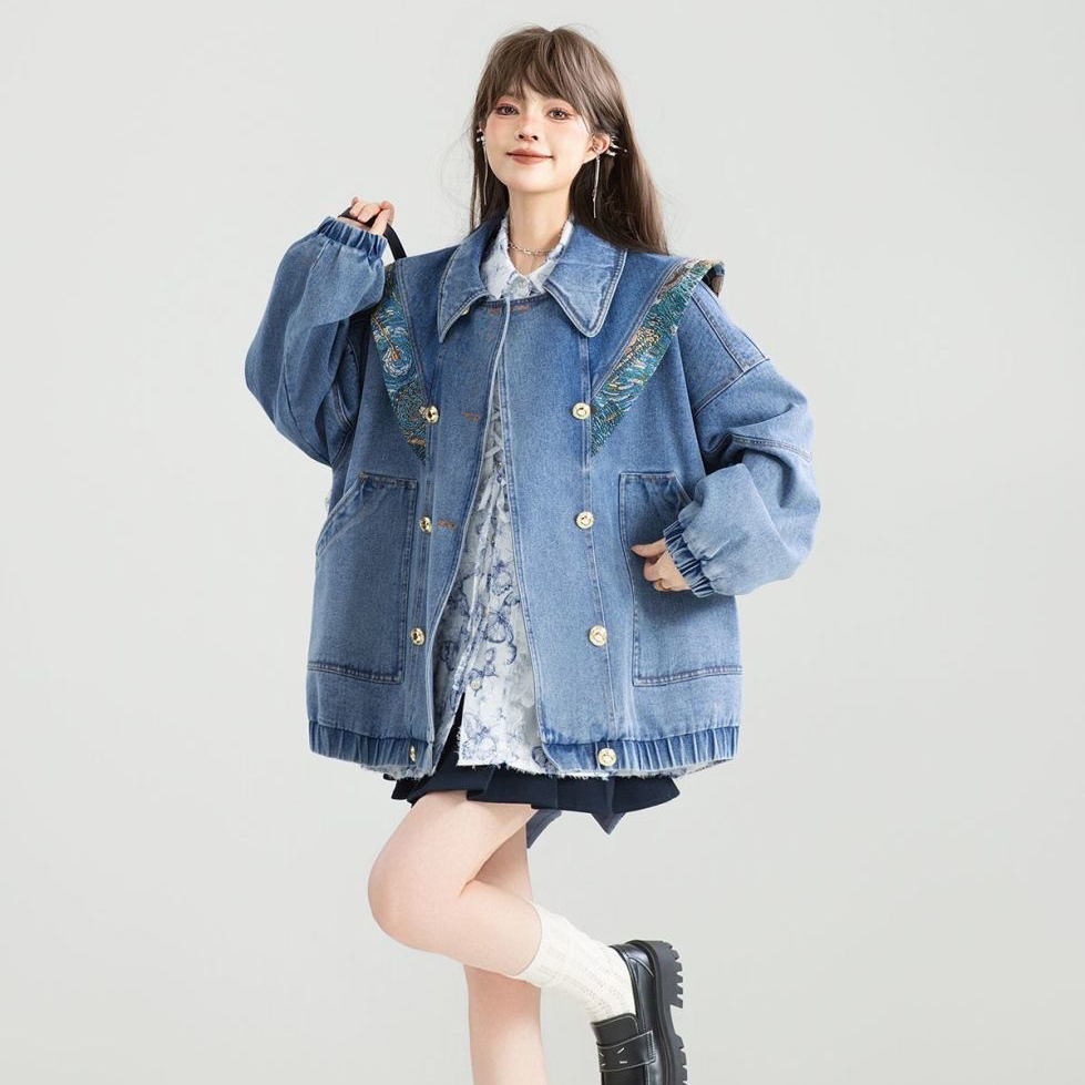 Chaqueta vaquera Vintage para  - Street Fashion Winter 2025 reseña y precio