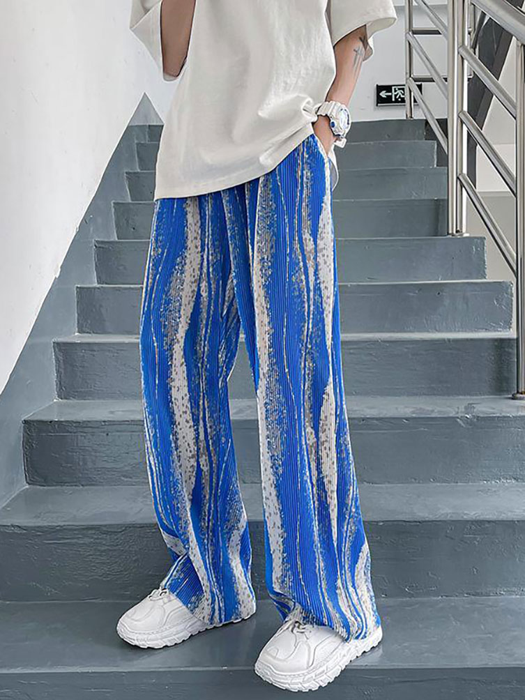 Ropa de calle Tie-Dye de seda  - Street Fashion In Korea reseña y precio