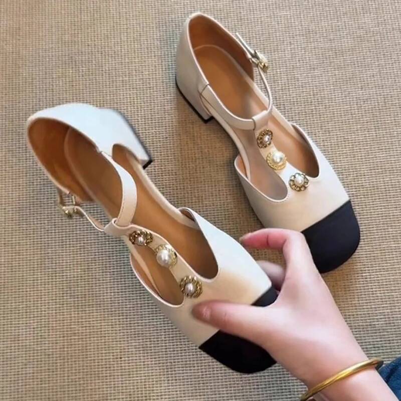 Sandalias De tacón con punta c - Street Fashion Trends reseña y precio