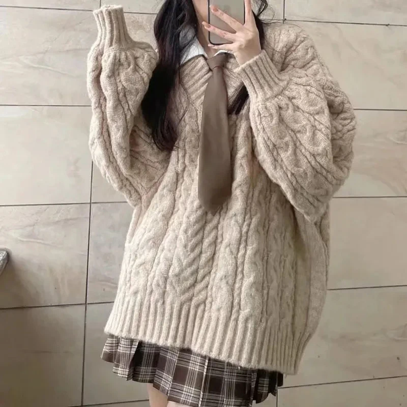Fanan-suéter de invierno para  - Street Fashion In Korea reseña y precio