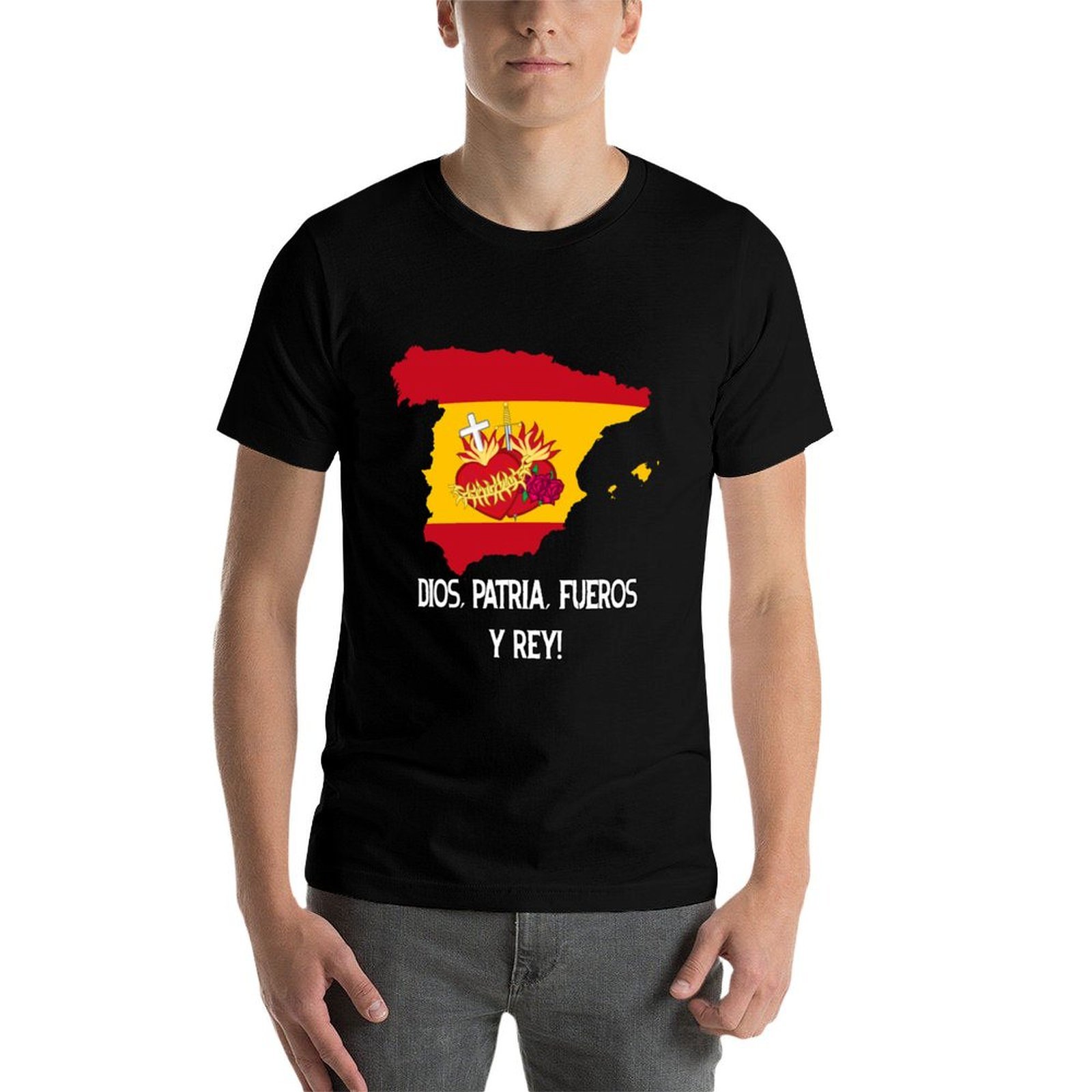 Camiseta católica de España, c - Street Fashion In Spain reseña y precio