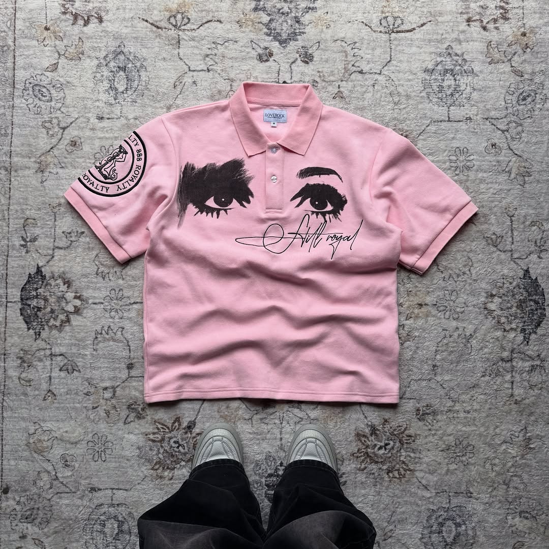 Camiseta polo de estilo retro  - Street Fashion Logo Design reseña y precio