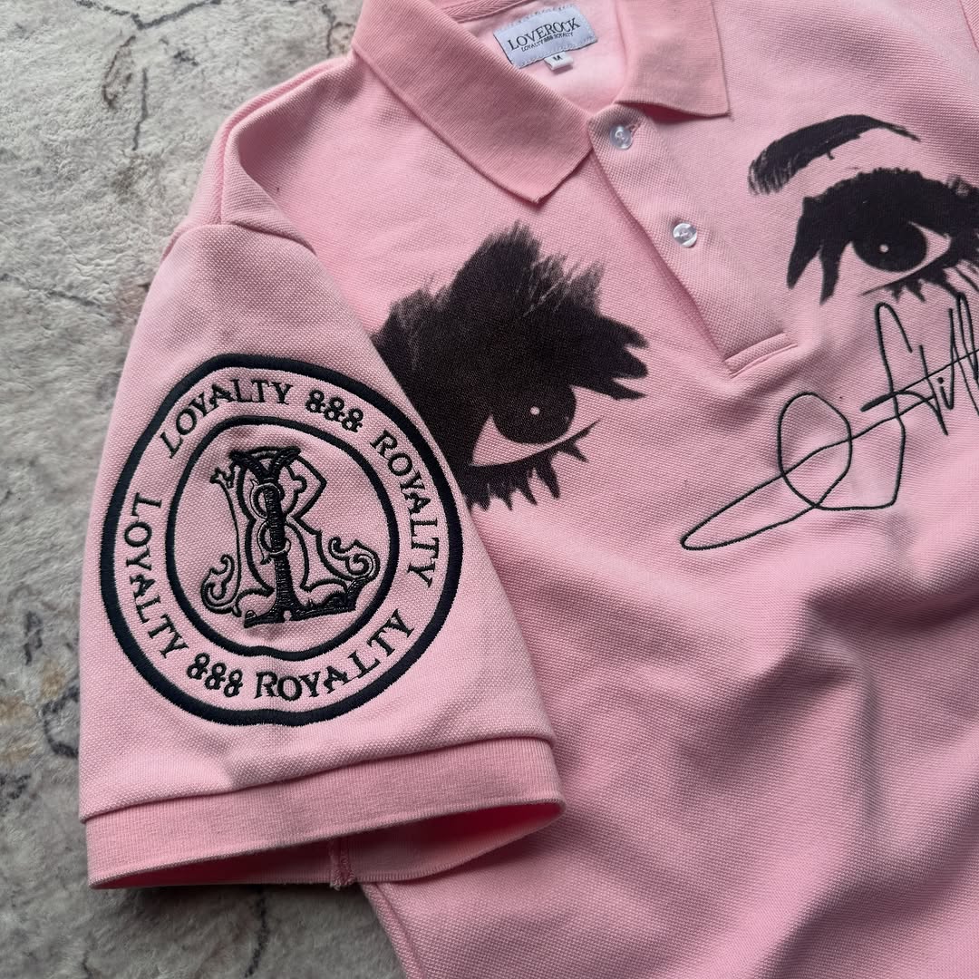 Camiseta polo de estilo retro  - Street Fashion Logo Design reseña y precio