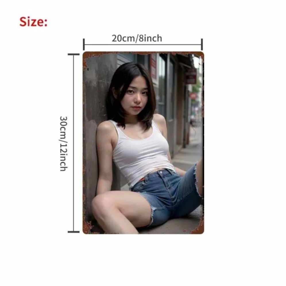 Nuevo y Moderno Arte Metálico  - Asian Street Fashion Girls reseña y precio