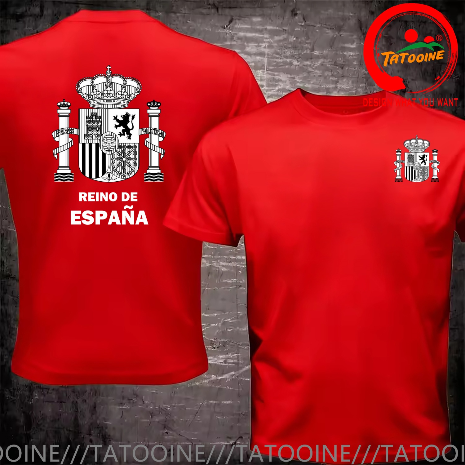 Camiseta con el Emblema Nacion - Street Fashion In Spain reseña y precio
